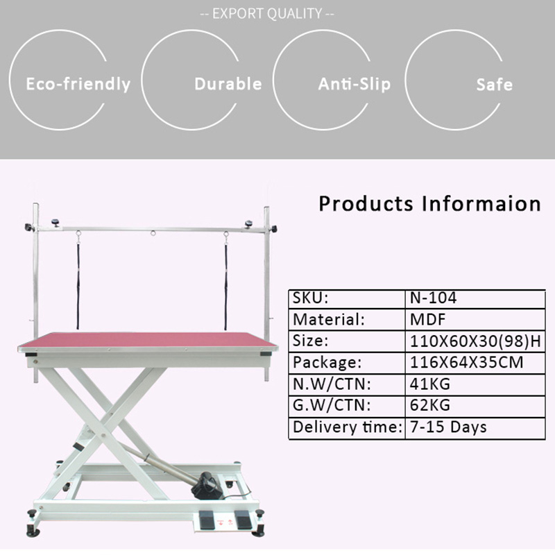 Electric Lift Pet Grooming Table N-140