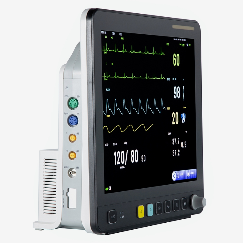 Veterinary Touch Screen Multiparameter ECG Monitor VE15