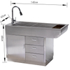 Pet Stainless Steel Wet Examination Tables PLCZT-01