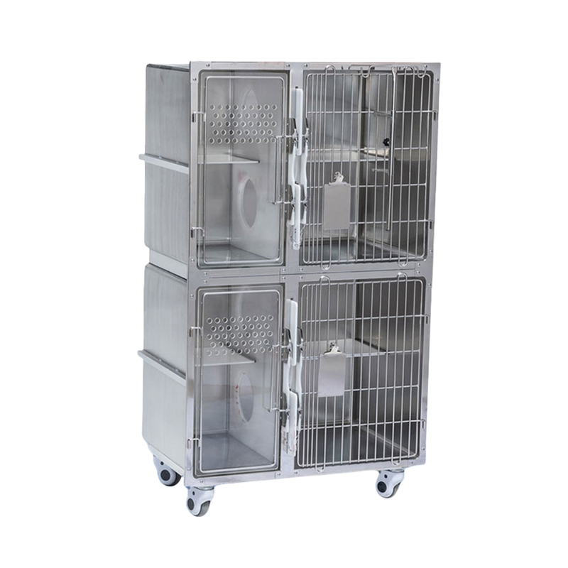 High Quality Stainless Steel Pet Veterinary Cages PLVC-006