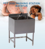 Pet Grooming Tub Veterinary Clinic Dog Bathtub PLXYC-01