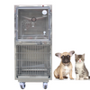 Stainless Steel Pet Therapy Oxygen Cage PLVC-002