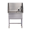 Stainless Steel Dog Wash Basin Large Dog SPA Bathtub PLXYC-02