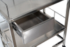 Stainless Steel Veterinary Surgical Instrument Trolley PLST-01