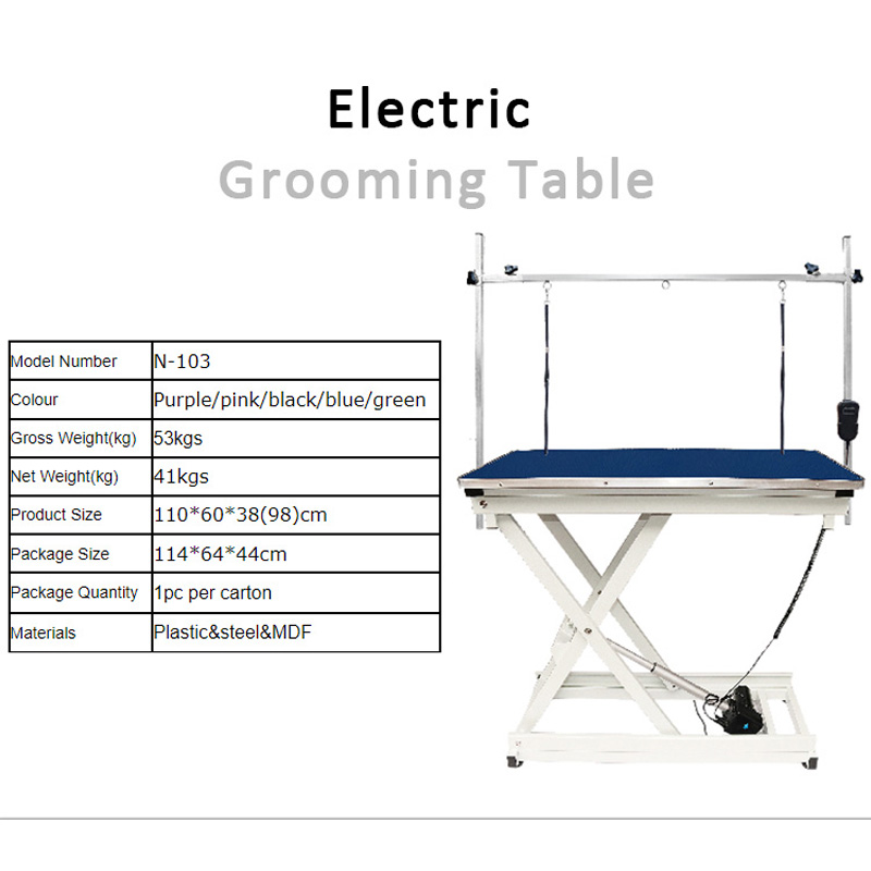 Veterinary Stainless Steel Dog Grooming Table N-103