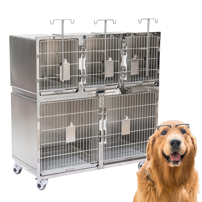 High Quality Pet Therapy Cage Veterinary Kennels PLVC-005