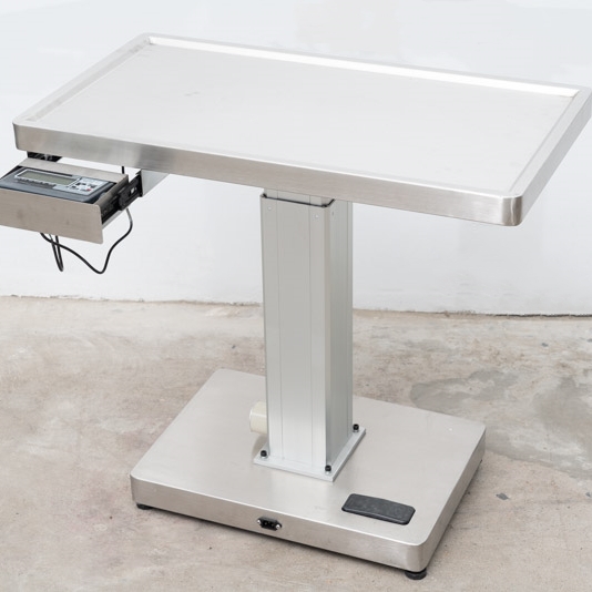 Veterinary Electric Operating Treatment Table Weighing Scales Table PLZL-08