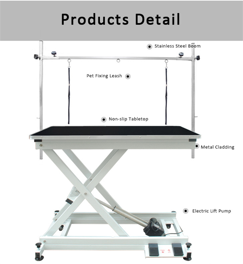 Electric Lift Pet Grooming Table 03