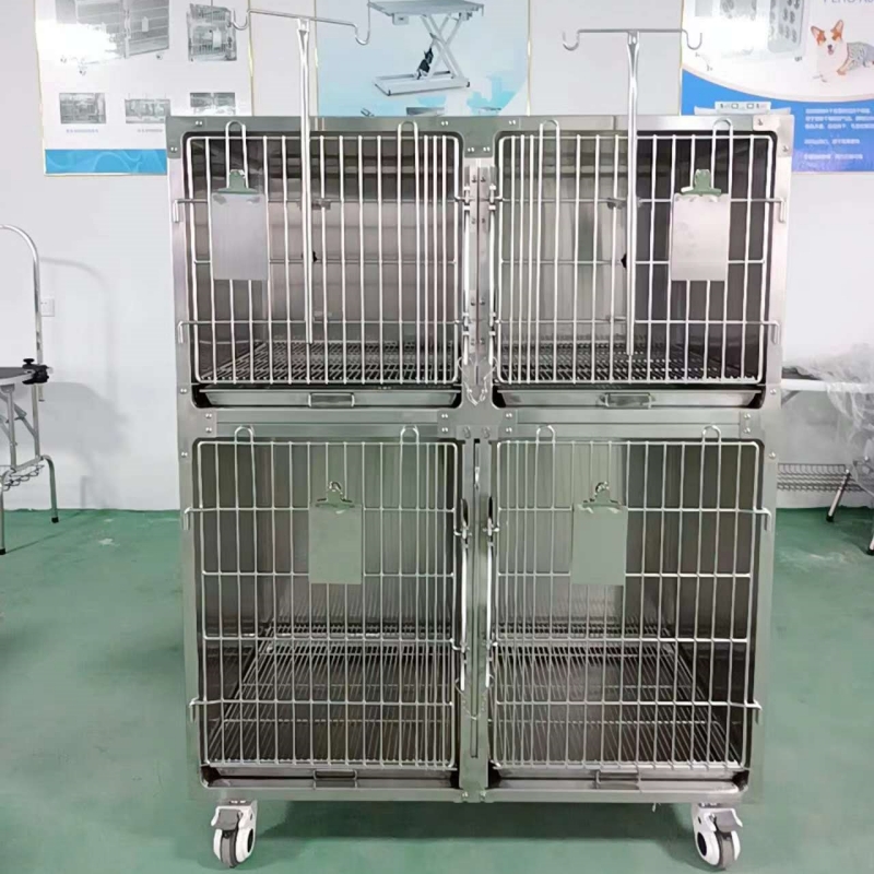 Veterinary Dog Crate with Divider PLVC-A04