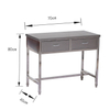 Mobile Stainless Steel Veterinary Examination Table with Drawers PLST-03