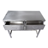 Mobile Stainless Steel Veterinary Examination Table with Drawers PLST-03