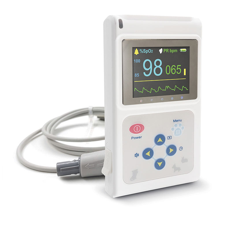 Handheld Veterinary Blood Oxygen Pulse Oximeter CMS60D-VET