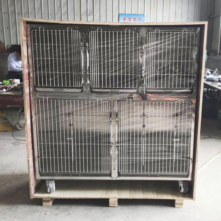 High Quality Pet Therapy Cage Veterinary Kennels PLVC-005