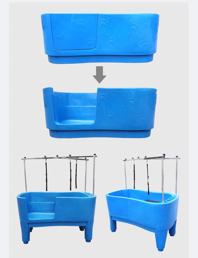 High Quality Plastic Pet Grooming Bath Tub H-111