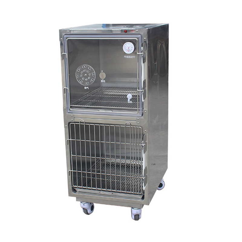 Stainless Steel Pet Therapy Oxygen Cage PLVC-002