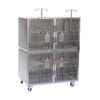 Luxury Stainless Steel Veterinary Therapy Cage PLVC-007