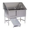 Stainless Steel Pet Bath Tub Dog Washing Station PLXYC-03