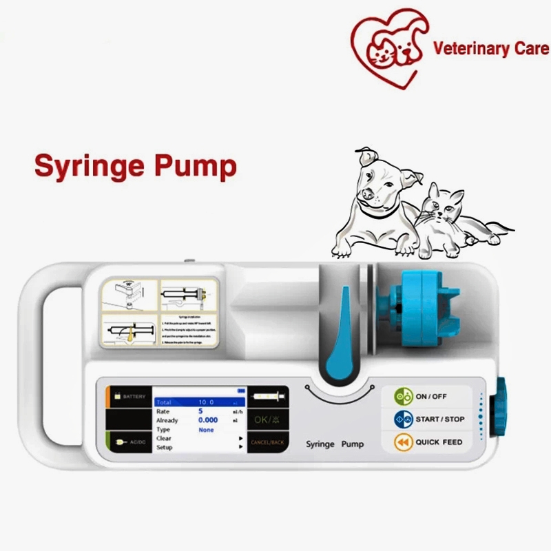 Animal Use Vaccination Syringe Veterinary Infusion Pump SP950VET