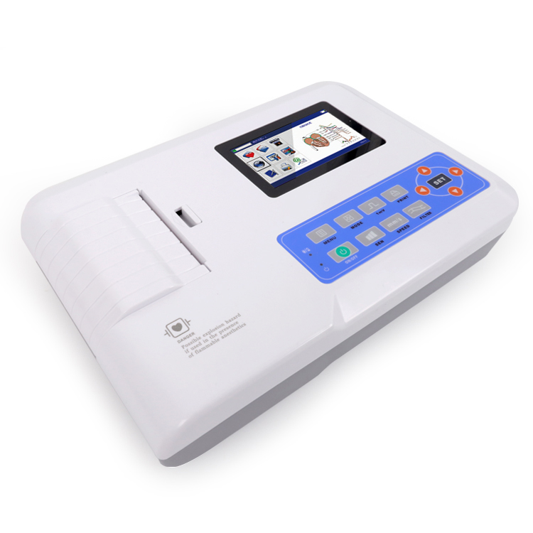 Vet Portable 3-Channel ECG Machine ECG300G-VET